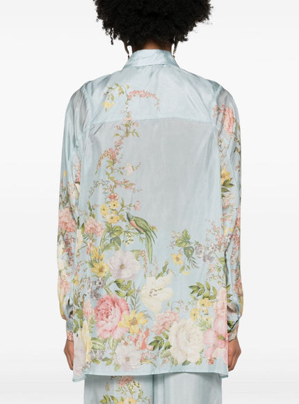 Zimmermann Shirts Clear Blue