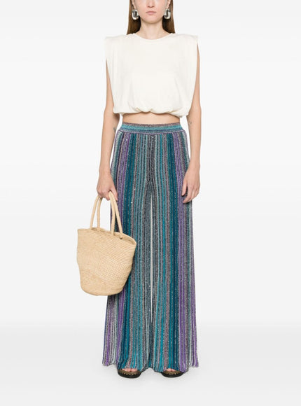 Missoni Trousers Clear Blue