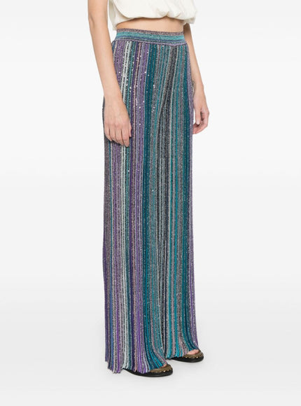 Missoni Trousers Clear Blue