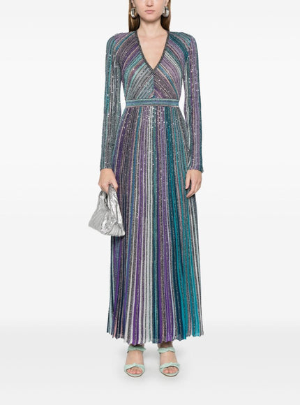 Missoni Dresses Clear Blue