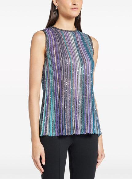 Missoni Top Clear Blue