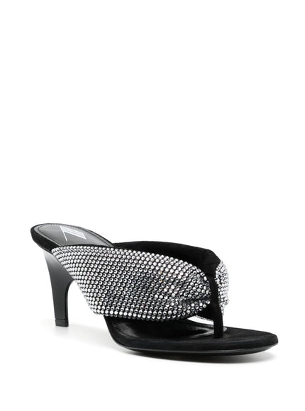 The Attico Sandals Silver