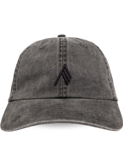 The Attico Hats Black