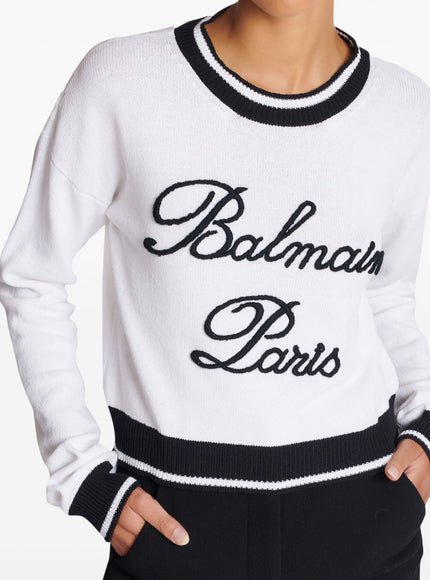 Balmain Sweaters White