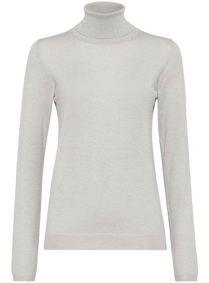 Brunello Cucinelli Sweaters Light Grey