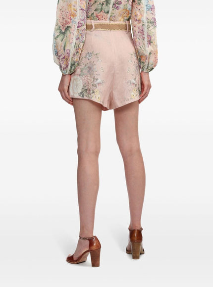 Zimmermann Shorts Pink