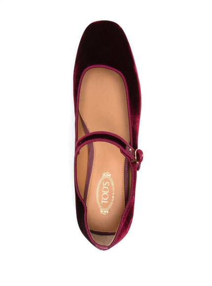 Tod's Flat shoes Bordeaux