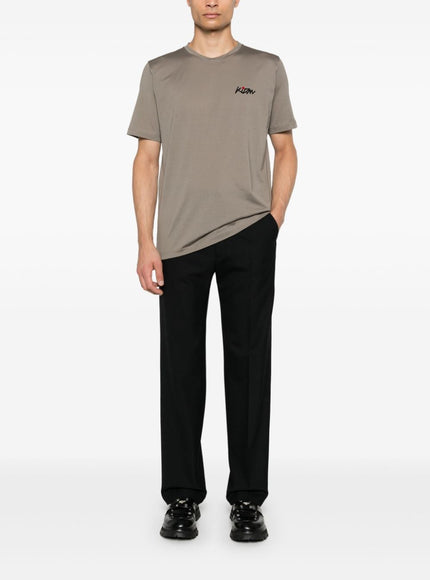 Kiton T-shirts and Polos Grey