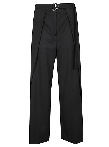 Erika Cavallini Semi-Couture Trousers Black