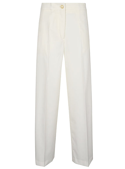 Erika Cavallini Semi-Couture Trousers White