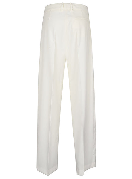 Erika Cavallini Semi-Couture Trousers White