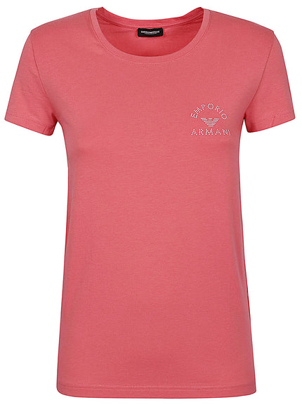 Emporio Armani T-shirts and Polos Pink