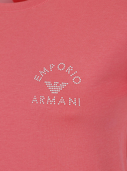 Emporio Armani T-shirts and Polos Pink