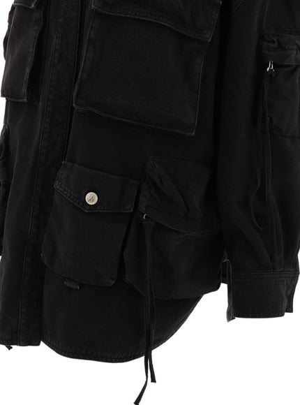 The Attico Coats Black