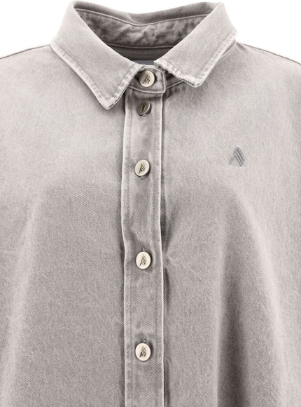 The Attico Shirts Grey