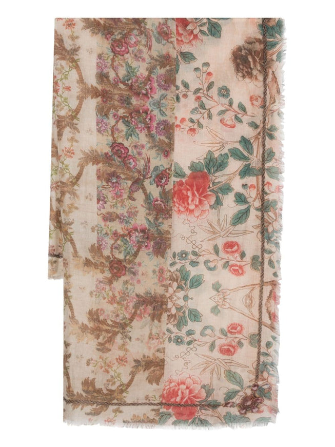 Pierre Louis Mascia Winter Scarf In Beige