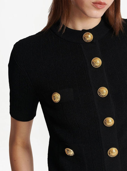 Balmain Sweaters Black