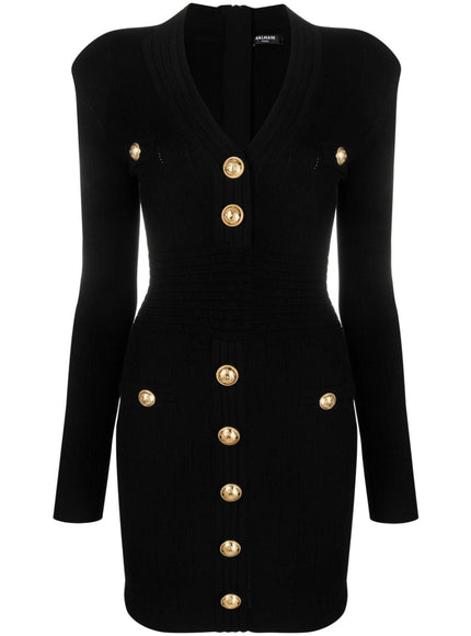 Balmain Dresses Black