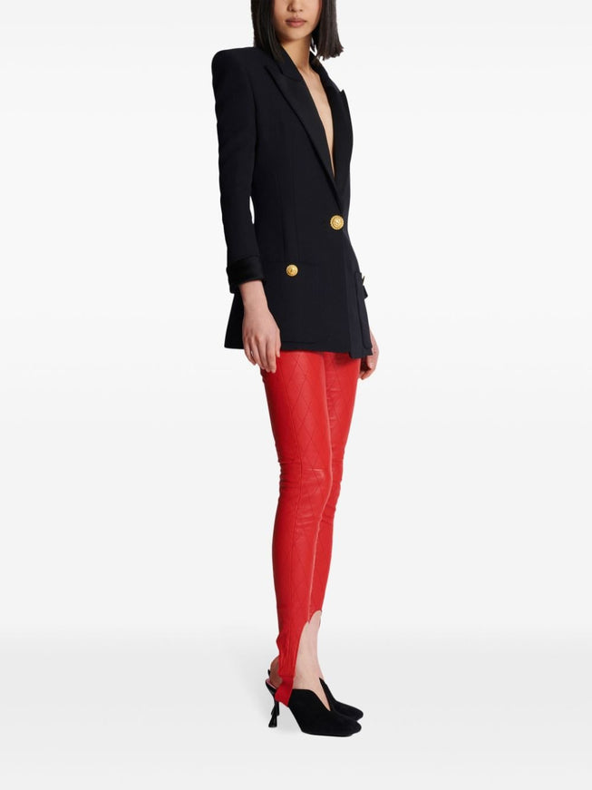 Balmain Two-Button Fitted Blazer Jacket