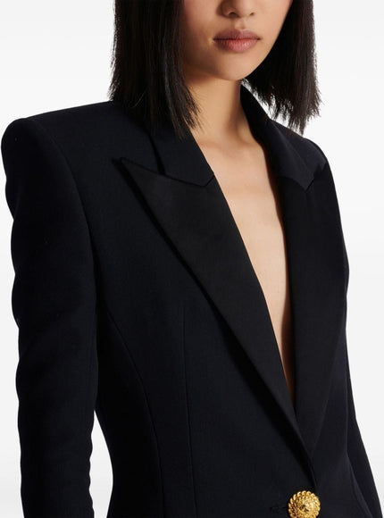 Balmain Two-Button Fitted Blazer Jacket