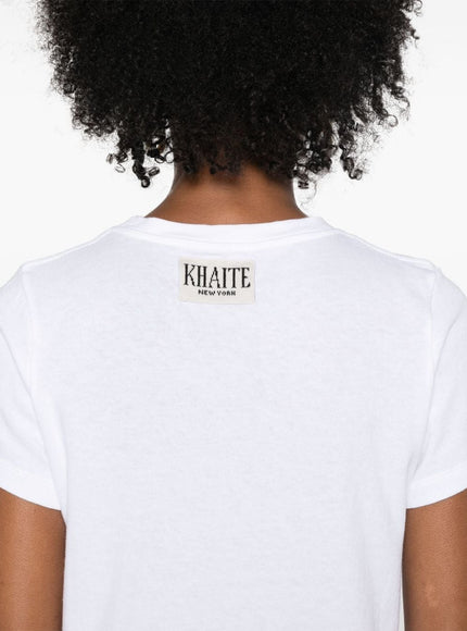 KHAITE T-shirts and Polos White