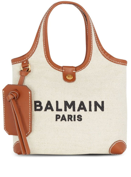 Balmain Bags.. Leather Brown