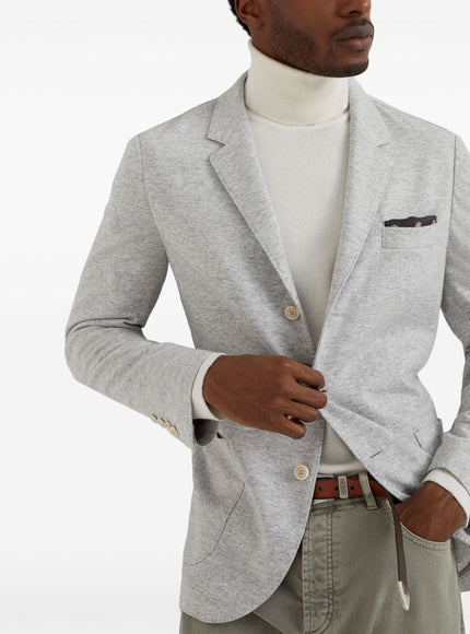 Brunello Cucinelli Jackets Light Grey