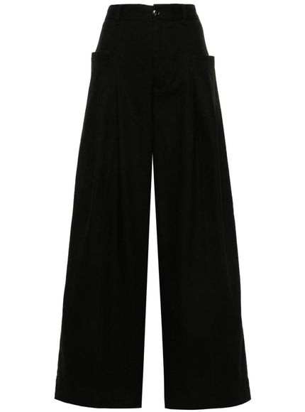 WHITE SAND Trousers Black