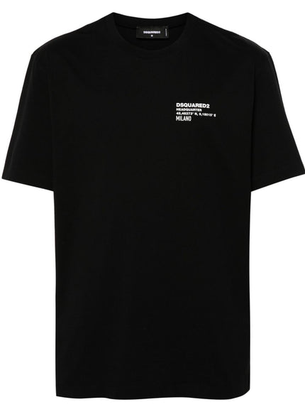 Dsquared2 T-shirts and Polos Black