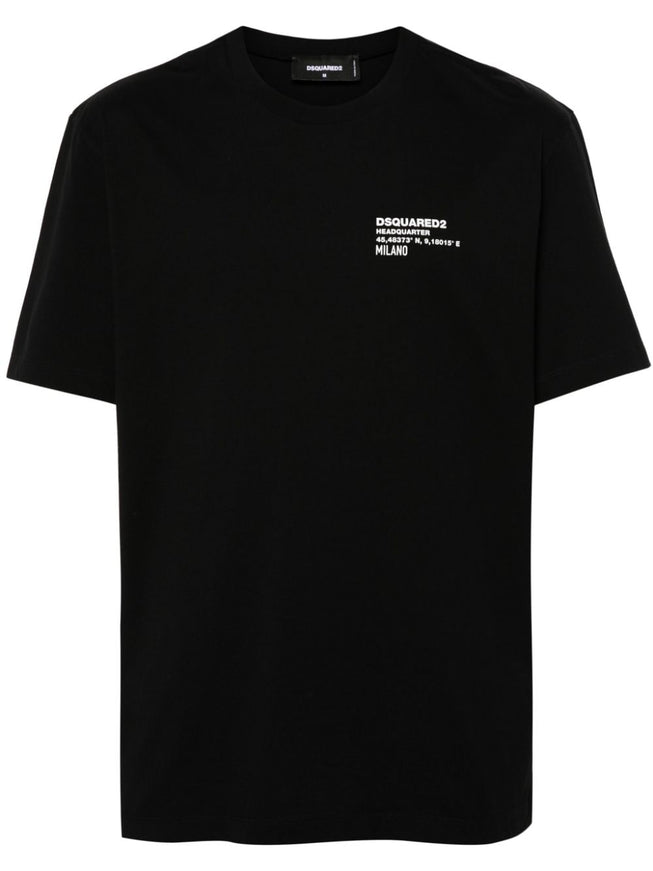 Dsquared2 T-shirts and Polos Black