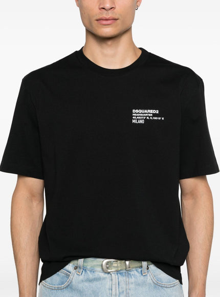 Dsquared2 T-shirts and Polos Black