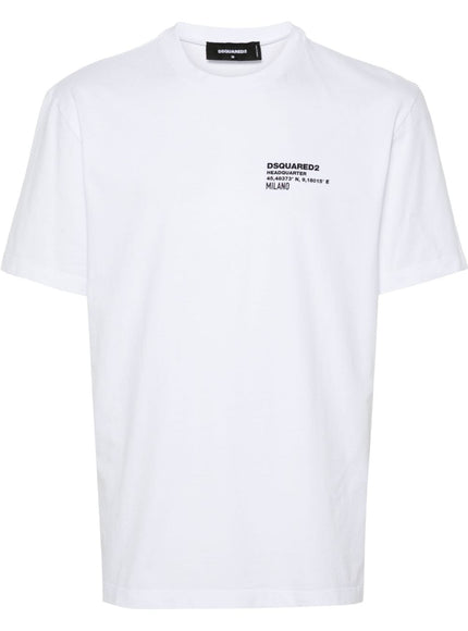 Dsquared2 T-shirts and Polos White