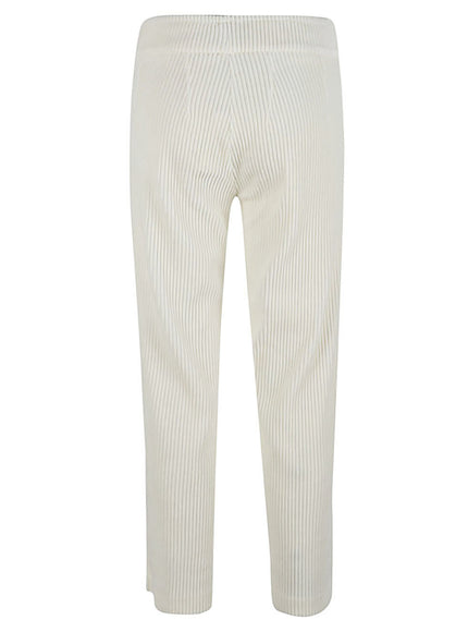 AVENUE MONTAIGNE Trousers White