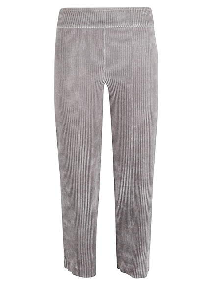 AVENUE MONTAIGNE Trousers Silver