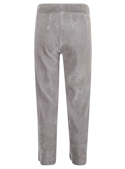 AVENUE MONTAIGNE Trousers Silver