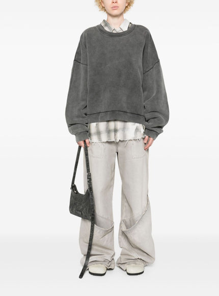 Acne Studios Logo Cotton Jersey Sweatshirt