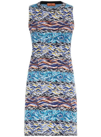 Missoni Dresses Clear Blue