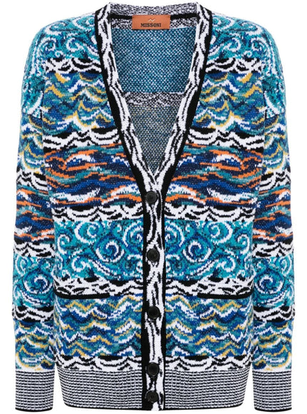 Missoni Sweaters Clear Blue