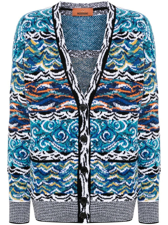 Missoni Sweaters Clear Blue