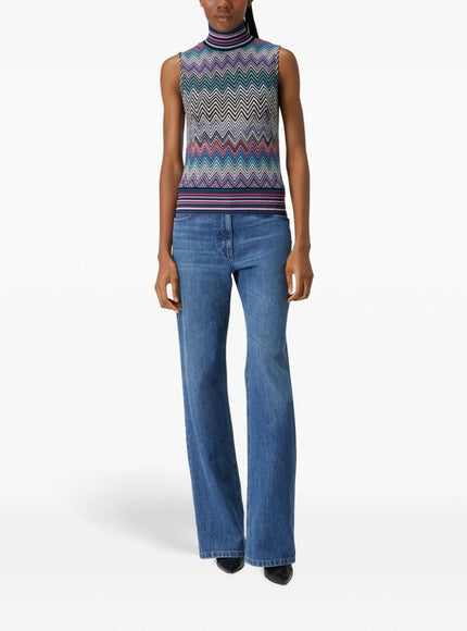 Missoni Top Clear Blue