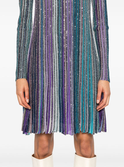 Missoni Dresses Clear Blue