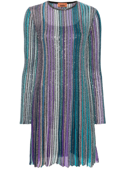 Missoni Dresses Clear Blue