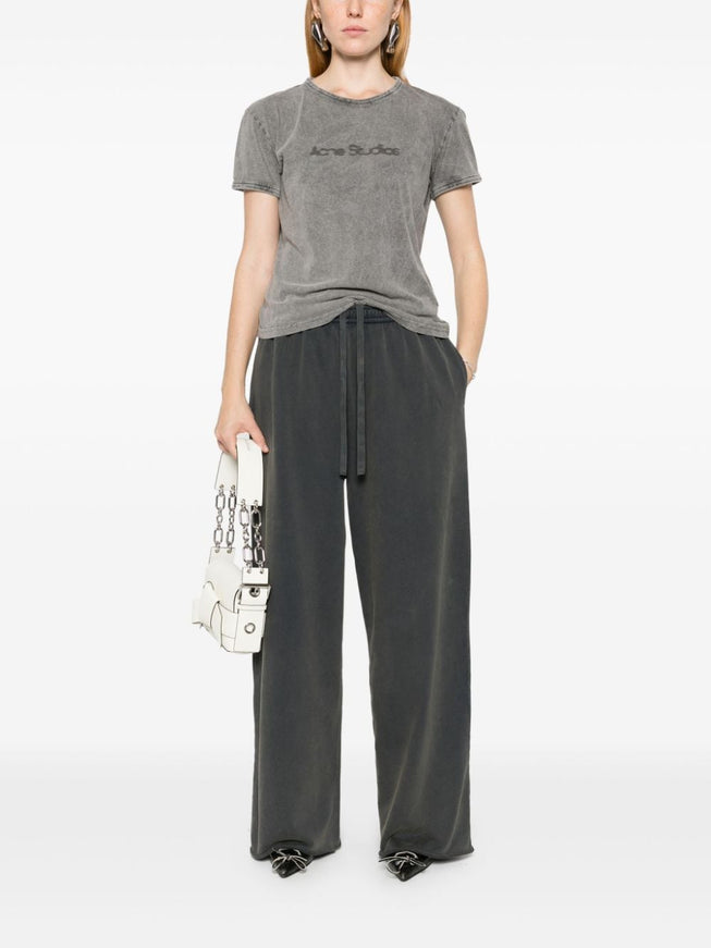 Acne Studios Relaxed Fit Blurred Logo Unisex T-Shirt