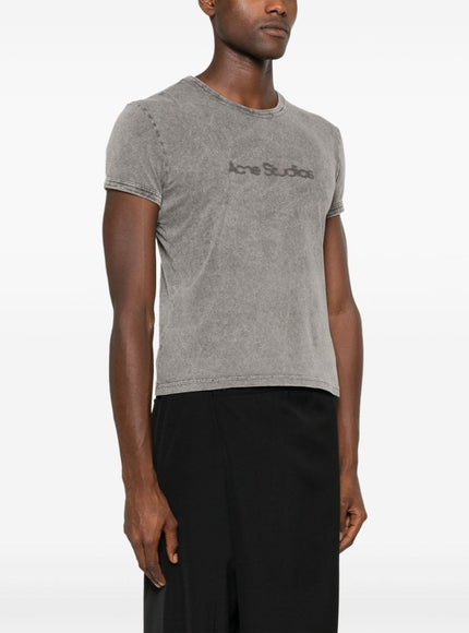 Acne Studios Relaxed Fit Blurred Logo Unisex T-Shirt