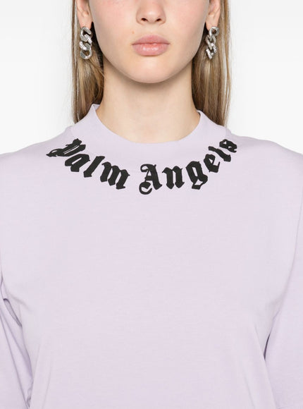 Palm Angels T-shirts and Polos Lilac