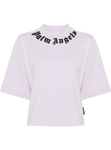 Palm Angels T-shirts and Polos Lilac