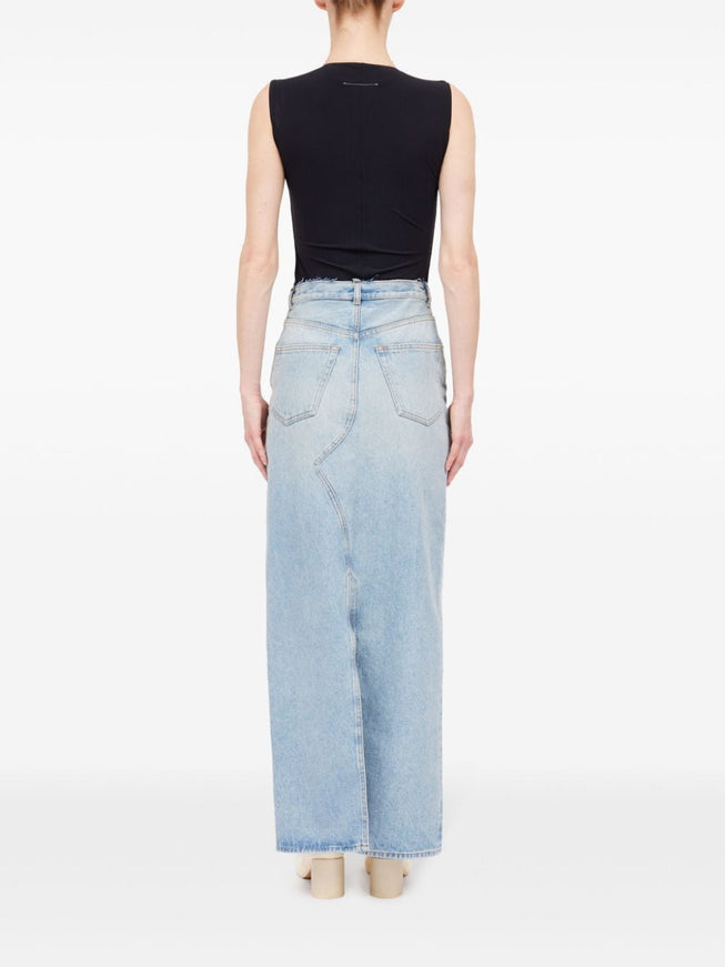 MM6 Maison Margiela Skirts Clear Blue