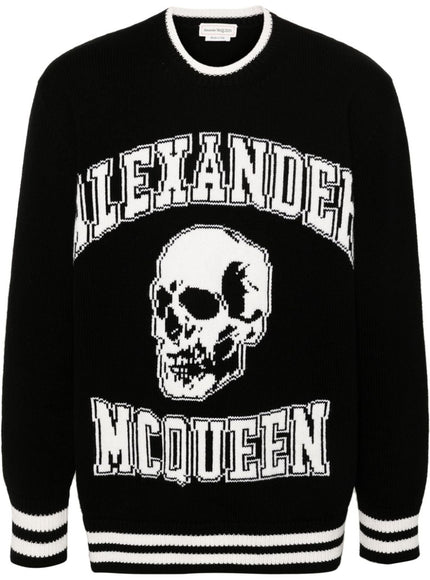 Alexander McQueen Sweaters Black