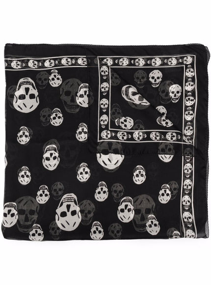 Alexander McQueen Scarfs Black