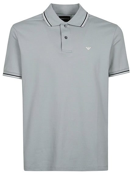 Emporio Armani T-shirts and Polos Clear Blue